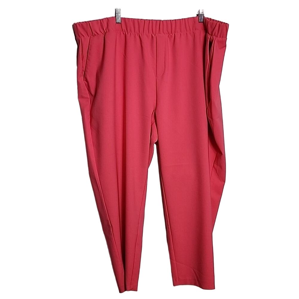 Torrid Studio Pull-on Relaxed Taper Pants, Pink Honeysuckle, 4X